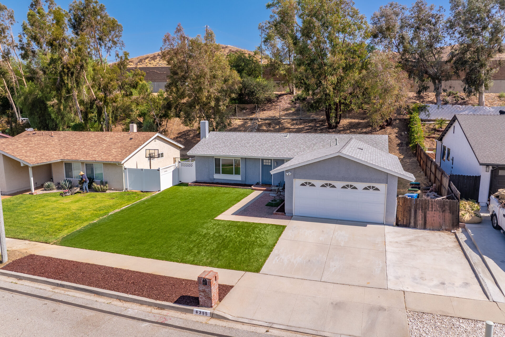 6395 Keystone Street · Aerial - Daytime